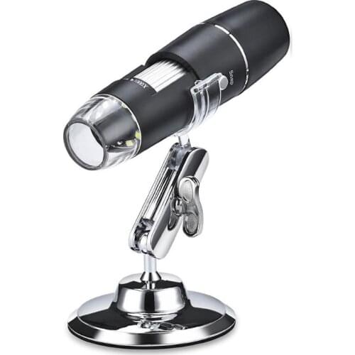 1000X Wifi Digital Microscope Magnifier Camera 8LED w/Stand for Android IOS