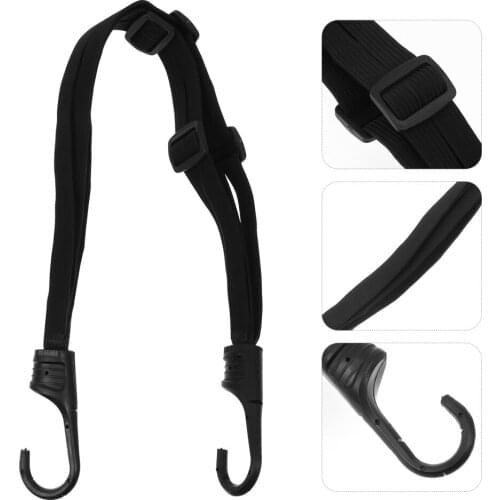 2Pcs Mountain Bike Luggage Rope Scooter Helmet Folding Elastic Ropes