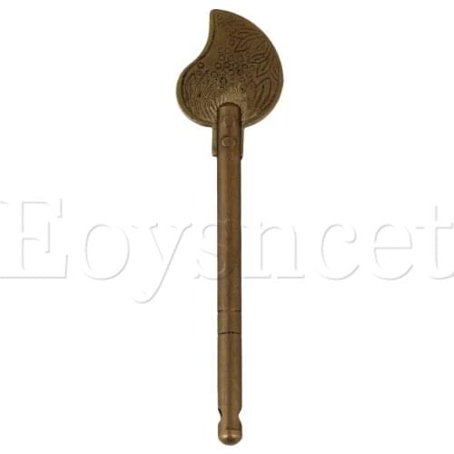 8.5x0.5cm Door Bolt Antique for Furniture Safety Latch Slide Bolt Lock Bronze