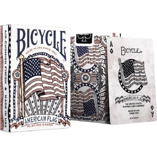 Bicycle American Flag Poker Playing Cards Heritage History USPCC Limited Edition Deck New Sealed Magic Cards Magic Tricks Props