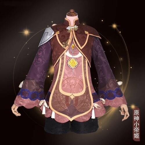 Anime Genshin Impact XiaoDiJi Game Suit Cute Uniform Cosplay Costume Party Outfit Full Set Halloween Women Free Shipping 2021New