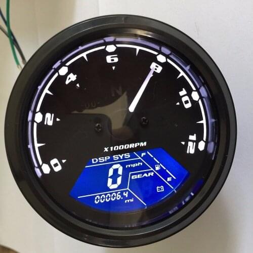Motorcycle Digital Speedometer Odometer vintage Dashboard speedo meter motorcycle speed sensor Universal ATV DIRT BIKE PARTS