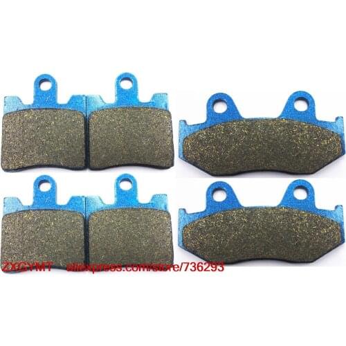 Motorcycle Semi-met Brake Pads fit for SUZUKI AN250 AN 250 Burgman 1998 - 2003