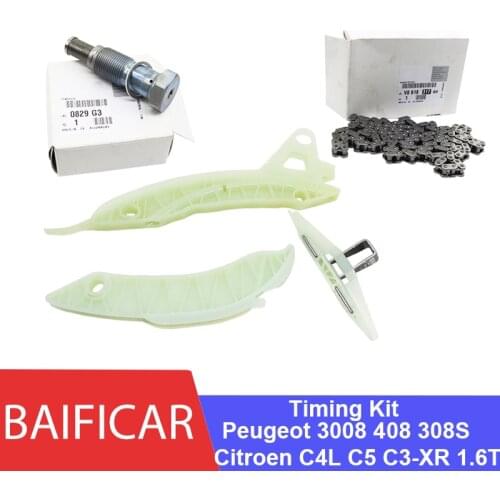 Baificar Brand New Genuine Timing Component Timing Chain 9816058680 0829G3 For Peugeot 3008 408 308S Citroen C4L C5 C3-XR 1.6T