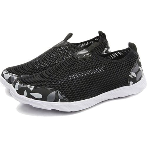 TaoBo Summer Men Women Lightweight Breathable Mesh Creek Beach Quick Dry Wading Upstream Fishing Net Water Shoe Outdoor Shoes