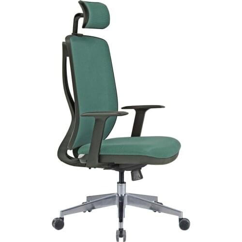 Space Office Event Meshed Manager Chair-Blue