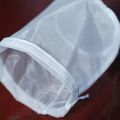 2PCS 100/160/200 Nylon Straining Bag 20x30cm Fine Mesh Homebrew Home Brewed Beer And Wine Making Filter Bags