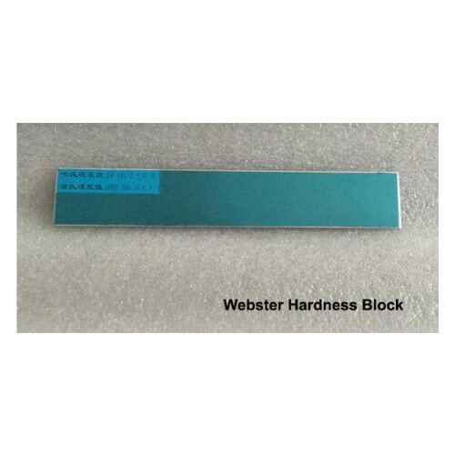 Standard Webster Hardness Block