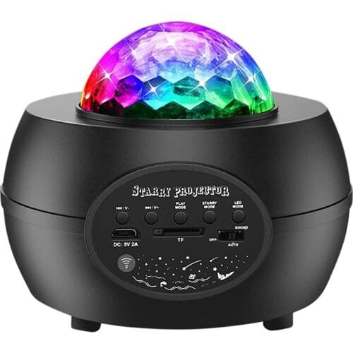 LED Starry Sky Projector Lamp,Bluetooth Music Player , Remote Control,Timer for Children Adults Party Decoration