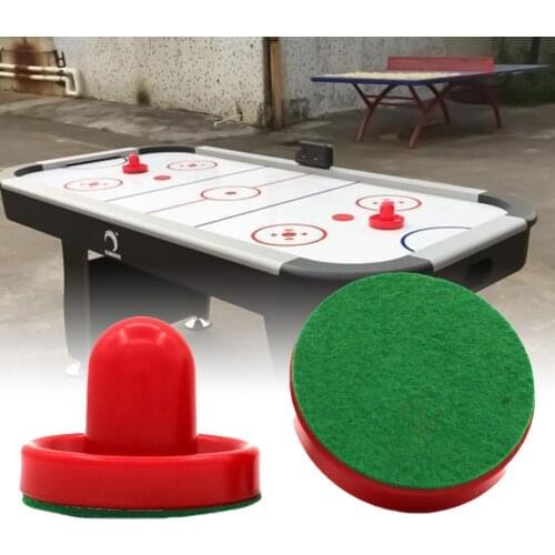 Air Hockey Pushers Universal Ergonomic Design Fine Workmanship Table Hockey Game Plastic Pushers for Gaming