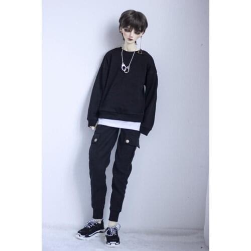 [wamami] Simple Versatile Fake 2 Piece Prted Sweater 1/3 1/4 SD17 Male BJD Dolls