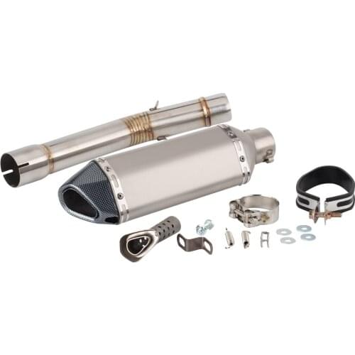 YZF R6 Motorcycle Exhaust Pipe Muffler And Link Pipe System For Yamaha R6 1998-2005 For Yamaha YZF R6 YZF-R6 Escape Slip-on