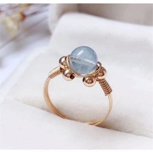 Gold Filled Ring Natural Pearl Rings Knuckle Rings Gold Jewelry Mujer Bague Femme Handmade Minimalism Jewelry Boho Women Ring