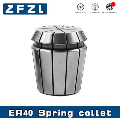 1pcs ER40 spring collet 3mm-26mm 3 4 5 6 7 8 9 10 11 12 13 14 15 16mmchuck chuck for CNC engraving machine and milling machine