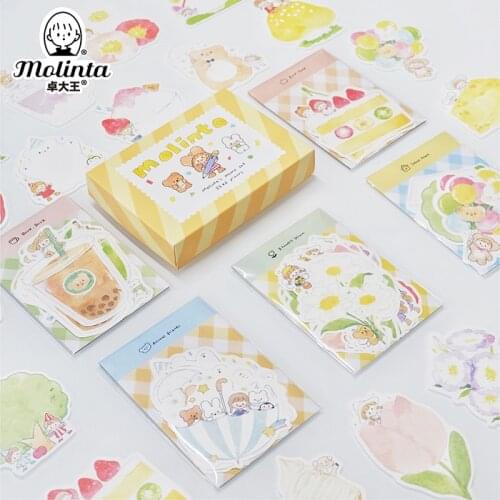10set/lot Memo Pads Sticky Azhuo girl foundation diary Scrapbooking Stickers Office School stationery Notepad