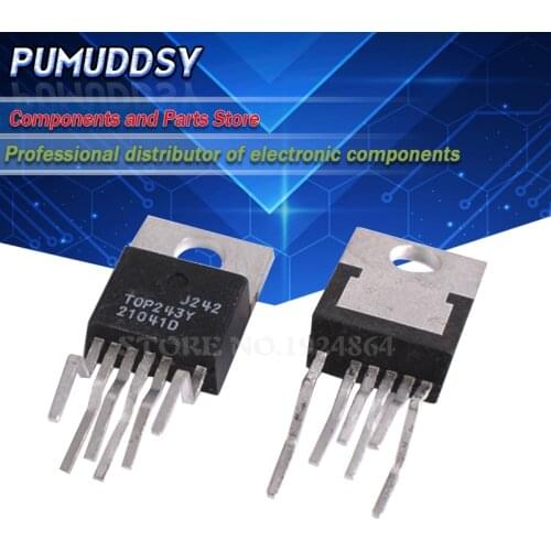 10PCS TOP234YN TOP243YN TOP244YN TOP245YN TOP246YN TOP247YN TOP250YN TOP256YN TOP258YN TO-220 IC