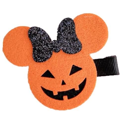 2021 New Halloween party bear pumpkin bow hairpin Cutting Dies Wooden Knife Compatible Most Manual Die Cut Cutters