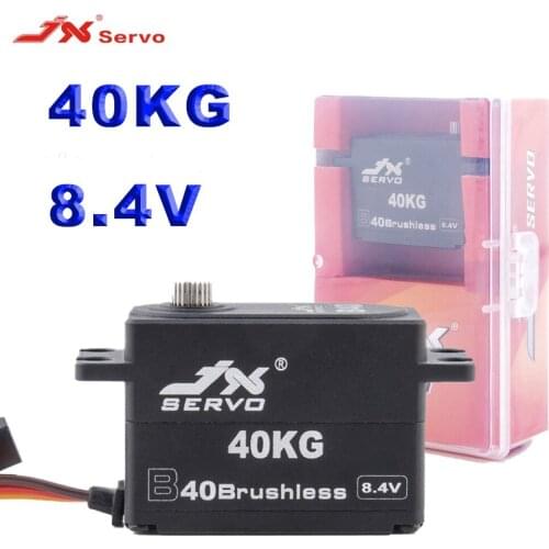 40Kg RC CAR Servo 8.4V High voltage JX B40 Large Torque Metal Gear Digital Servo for 1/8 1/10 RC Car boat robot Parts accesorie