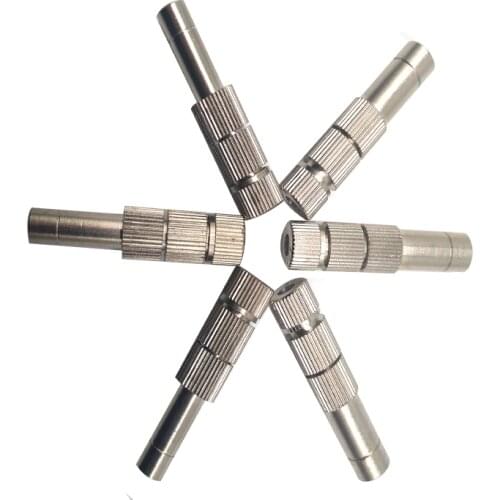 50pcs 5-15Bar Mist Cooling Slip Lock Nozzle with Filter 6mm or 8mm Micro Nozzles Garden Irrigation Sprayers