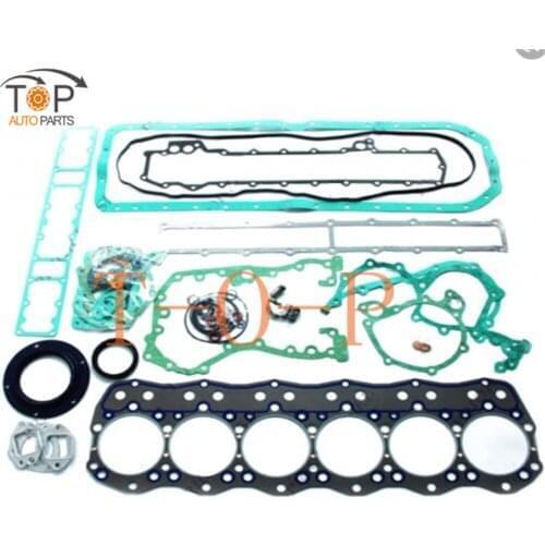 6D16.7A Engine Complete Overhaul Rebuilding Gasket Kit ME071328 ME999903 For Mitsubishi Kobelco SK250-6 SK330-6 Excavators