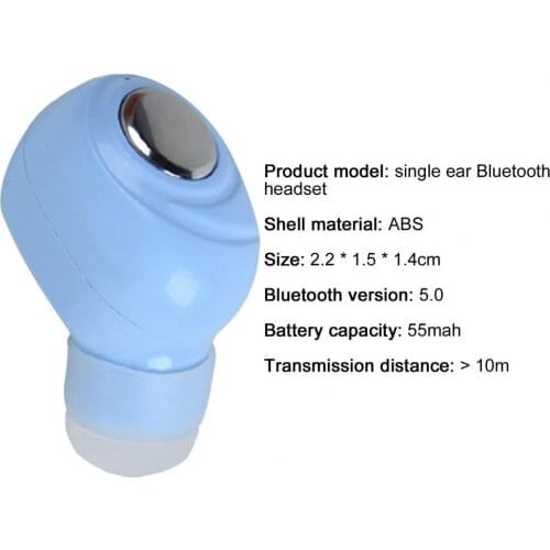 L16 Wireless Earphone Bluetooth 5.0 8D Stereo Sound Noise-canceling Mini In-ear Earbud Sports Headset HD Calls for Business