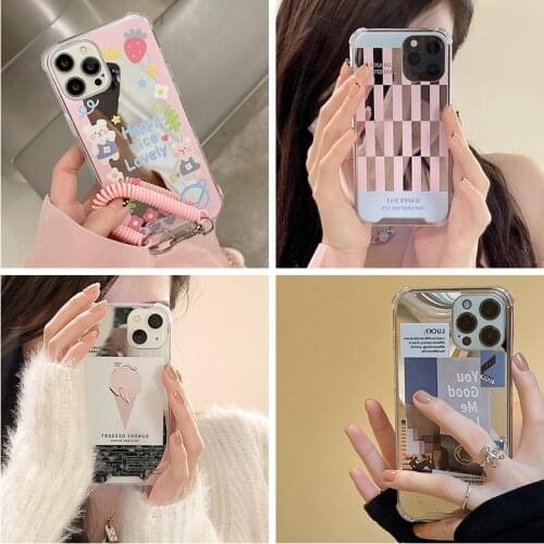 Luxury Magnetic Holder Case For iPhone 12 11 Pro XR XS Max SE 2020 7 8 6 Plus Flamingo Loop Stand Silicone Ring Bracket Cover