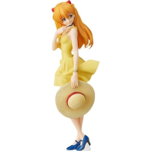 Original SEGAAyanami Rei Version PVC Action Figure Model Kid Toys Anime Brinquedos Figurals