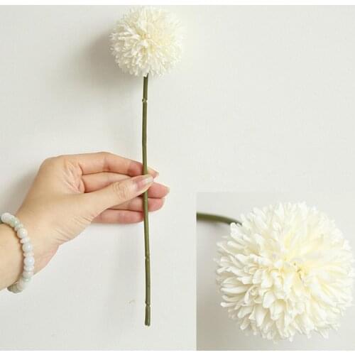 1Pc Artificial Dandelion Silk Fake Flower Wedding Party Home Hotel Decoration Silk Cloth Plastic Artificial Flower Wedding Decor