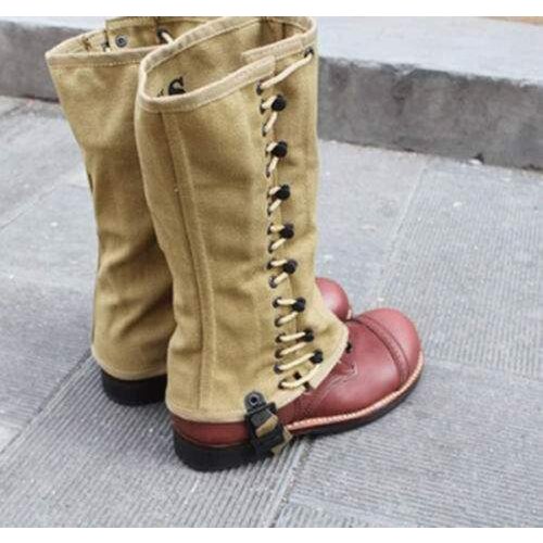 WWII WW2 US Army M-1938 Military Uniform Accessories canvas Leggings Replica - World military Store