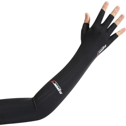 Summer Sunscreen Ice Sleeves Arm Sunscreen Ice Sleeves Set Outdoor Sports Mens Ice Silk Sleeve Driver Arm Sleeve Set New Style