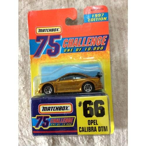 Matchbox 1/64 Opel Calibra DTM Collection Metal Die-cast Simulation Model Cars Toys
