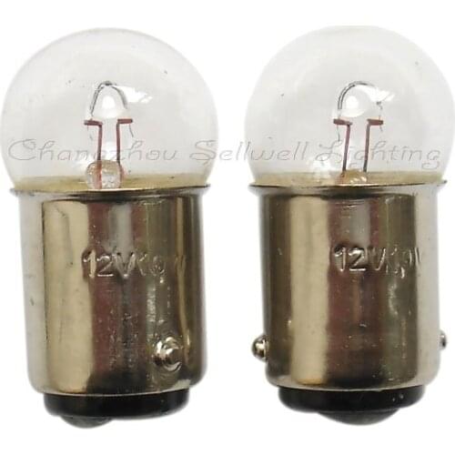 Great!miniature Lamps Bulbs 12v 10w Ba15d G18 Free Shipping A309