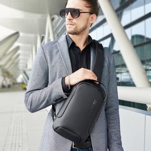 Bange Sports Car Chest Bag High-end Mens Shoulder Bag Casual Business Messenger Mens Oxford Cloth Chest Bag Male Usb Charging