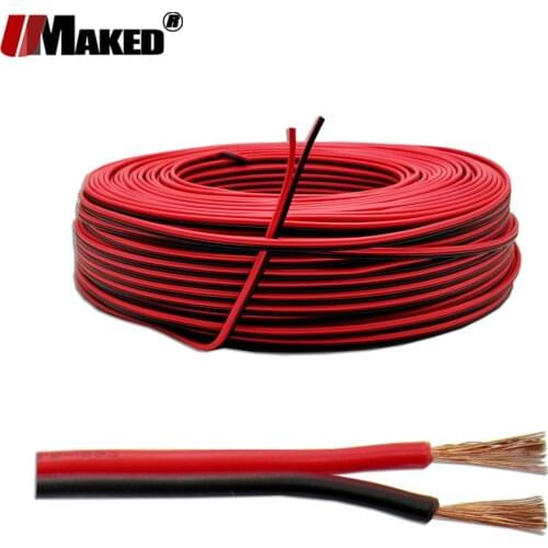150m 20AWG LED cables Red black UL2468 copper cable extension wire For LED Strip,PVC insulated led light power Electronics wire