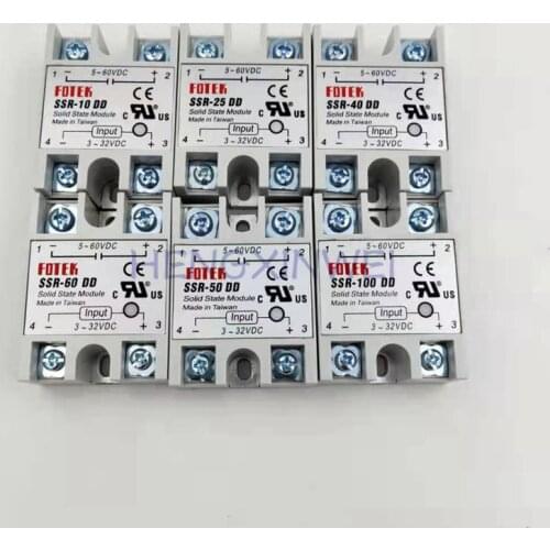 Solid state relay SSR-40DD 40A dc 3-32V TO dc 5-60V SSR 40DD relay solid state