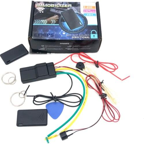 Universal Auto Car Alarm Car Engine lock unlock with Anti-theft anti-robbing 2.4G IMMOBILIZER Car Engine Dark Lock Alarm