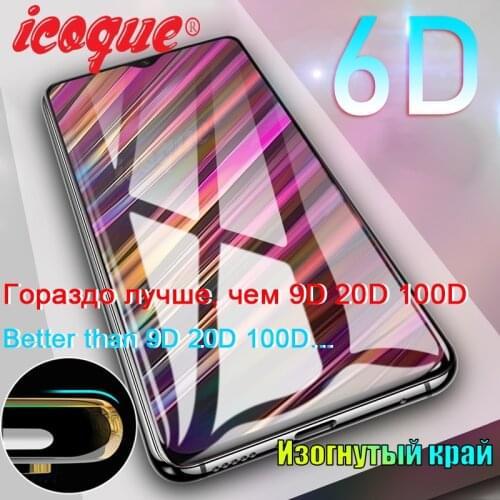 6D Glass for Xiaomi Mi 10t Pro 9t A3 8 SE 9 Lite Tempered Glass Screen Protector for Xiaomi Redmi Note 9s 9 8 Pro K30 K20 9C 9A