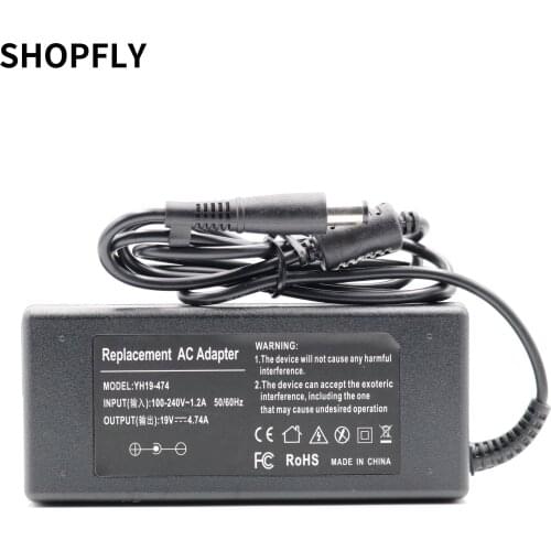 90W 19V 4.74A AC Laptop Adapter Replacements Charger Fit for HP Pavilion DV4 DV5 DV7 G60 Notebook Replacements Adapter