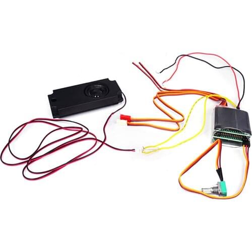 RC Car Sound Group System Engine Sound for 1/14 Tamiya RC Truck Mud Tractor Trailer Accessories