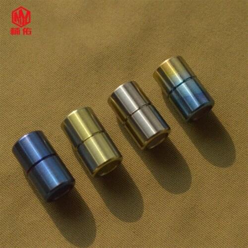 1PC EDC Paracord Beads Multicolor Titanium Alloy Umbrella Rope Cord Lanyard Pendants Knife Beads Outdoor Knife Accessories