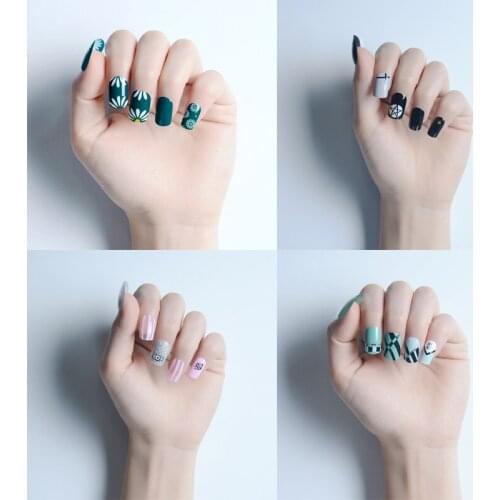 1pc Pink Romantic Valentines Day Nail Sticker Water Transfer DIY Line Pattern Design Nail Decoration