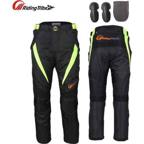 2017 Summer Riding Tribe Motorcycle Mesh Pants Spring cross-country trousers Motorbike Racing with protector Knee hip M 5XL