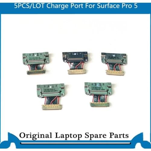 5PCS/Lot Genuine Charge Port for Surface Pro 5 1796 Charge Connector Worked Well M10111228-001