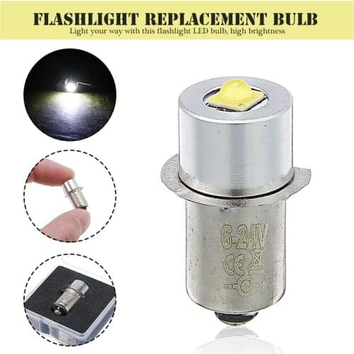 5W 6-24V LED Flashlight Bulb High Bright Emergency Work Light Lamp Bulb Durable Replacement Torch Bulbs Useful Lighting Tool