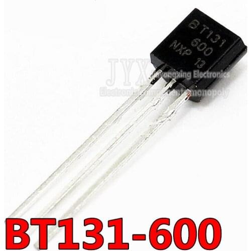 50PCS BT131-600 TO-92 BT131 TO92 161-600 new voltage regulator IC