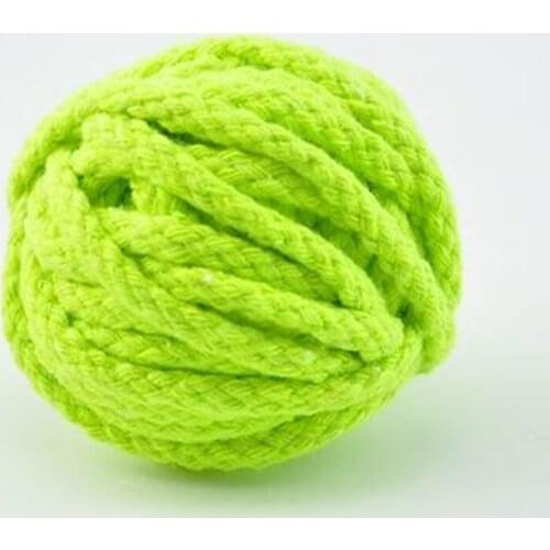 7mm 90 yards/lot DIY Handmade 100% Cotton Rope Green Woven Cotton Cord/String for Diy Accessories Bag Craft Projects