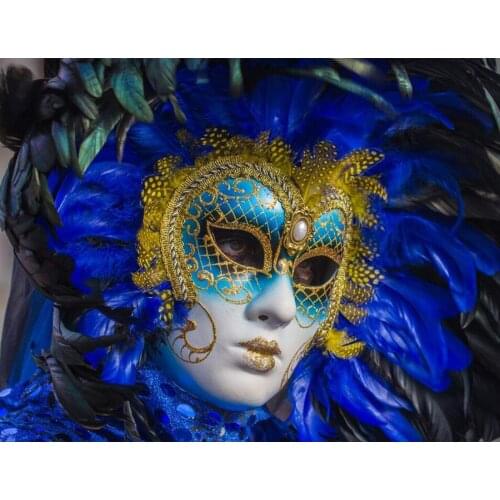 DIY Diamond Painting Cross Stitch Kits woman mask 5D Rhinestones Pictures Diamond Embroidery Mosaic Crafts For Handmade Y1232