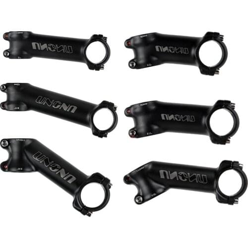 7 17 35 Degree Aluminum Handlebar Stem 1-1/8" 60 70 80 90 100 110 120 130mm MTB Bike Stem 28.6*31.8mm Road Bicycle Bar Stem