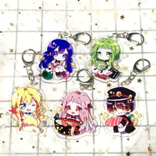 Anime Toilet Bound Jibaku Shounen Hanako Kun Minamoto Acrylic Pendant Keychain Figure Collection Model Toy Gifts Cosplay