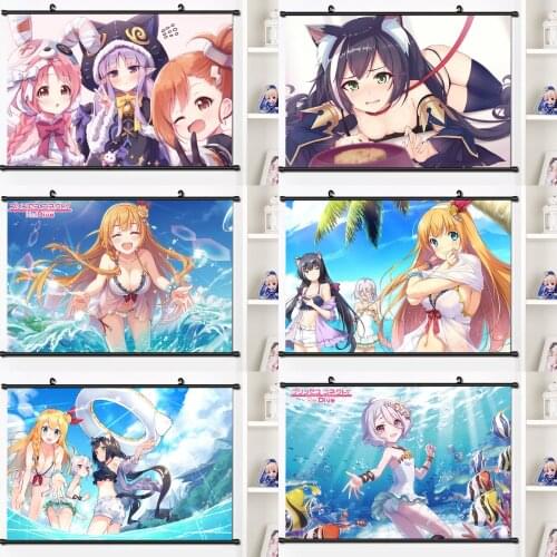 DIY Diamond Painting Anime Princess Connect! Re:Dive Cross Stitch Kits Diamond Embroidery Full Round Mosaic Home Decoration